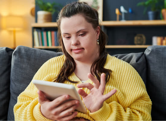 Person with Disability - Claiming rights and confidence.